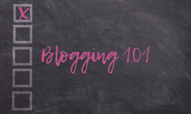 Blogging