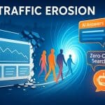 Traffic Erosion: The Silent Threat to Your Website’s Traffic in the AI Era