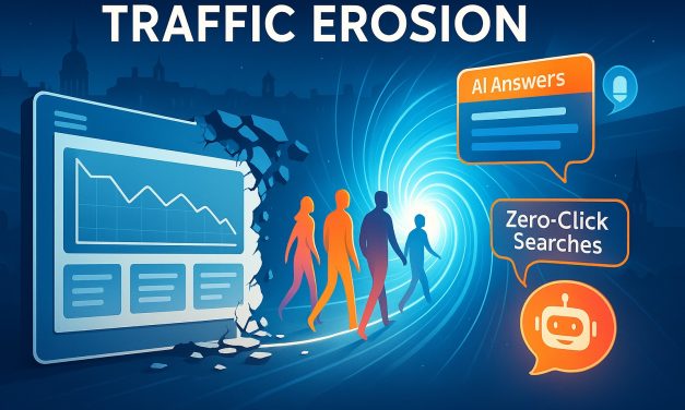 Traffic Erosion: The Silent Threat to Your Website’s Traffic in the AI Era